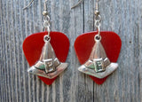 CLEARANCE Witch Hat Guitar Pick Earrings - Pick Your Color